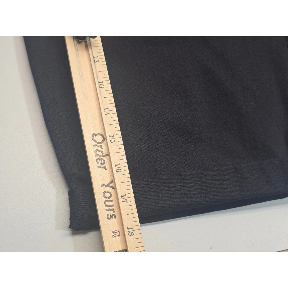 Riders by Lee Womens Midrise Bermuda Shorts Black Size 6M NWT 197MAW0